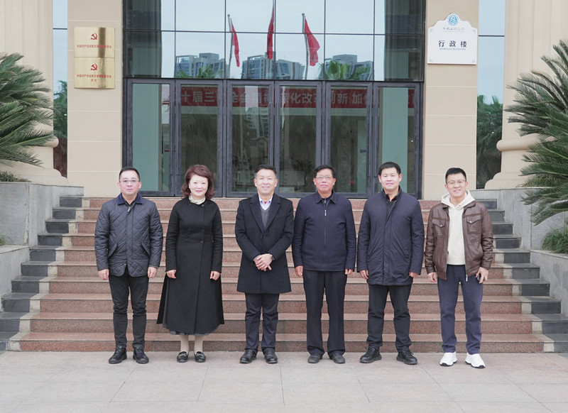 明达职业技术学院来校考察交流党建工作