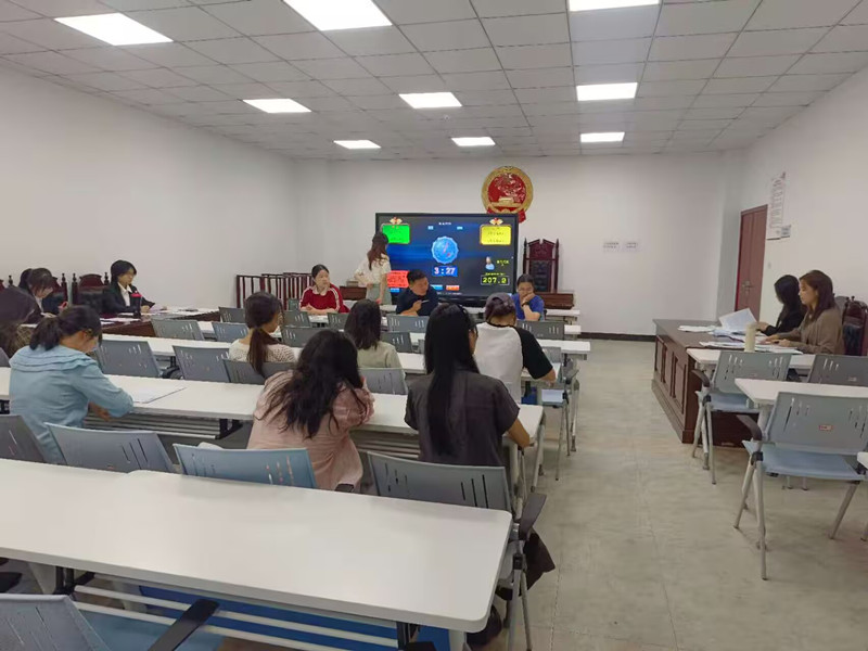 文法学院成功举办第三届“文理杯”模拟法庭大赛活动