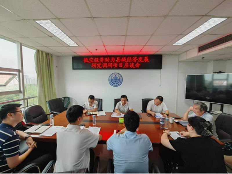 数智经济与管理学院石玉峰老师受邀参加金堂县低空经济发展研讨
