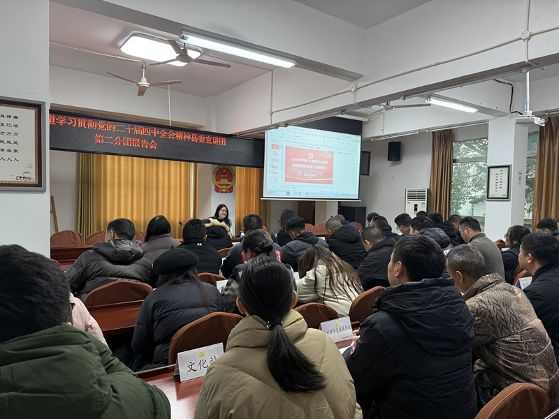 马克思主义学院教师深入基层宣讲 推动党的二十届四中全会精神落地生根
