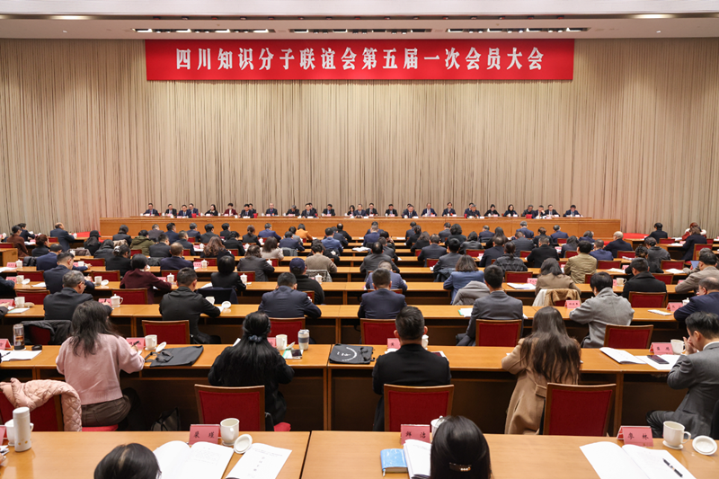 传媒与演艺学院院长助理雷涛参加四川知识分子联谊会第五届一次会员大会