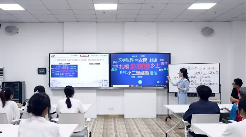 《中国现当代文学Ⅱ》开展双师协同教学实践活动